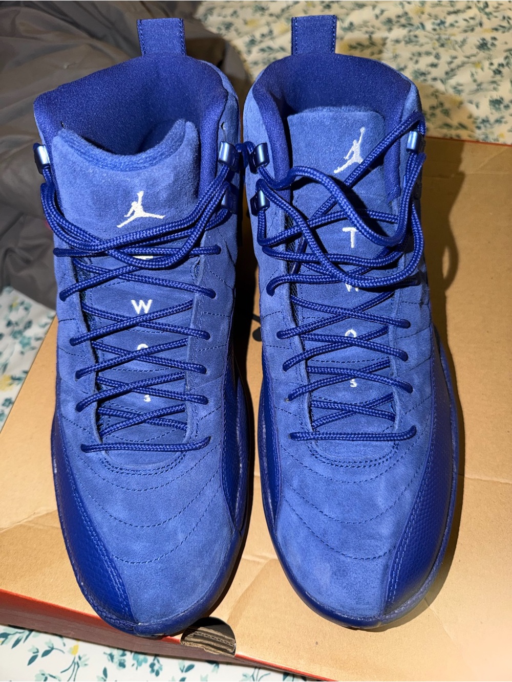 Nike Jordan Men’s Retro High-Top Basketball Shoes - Blue